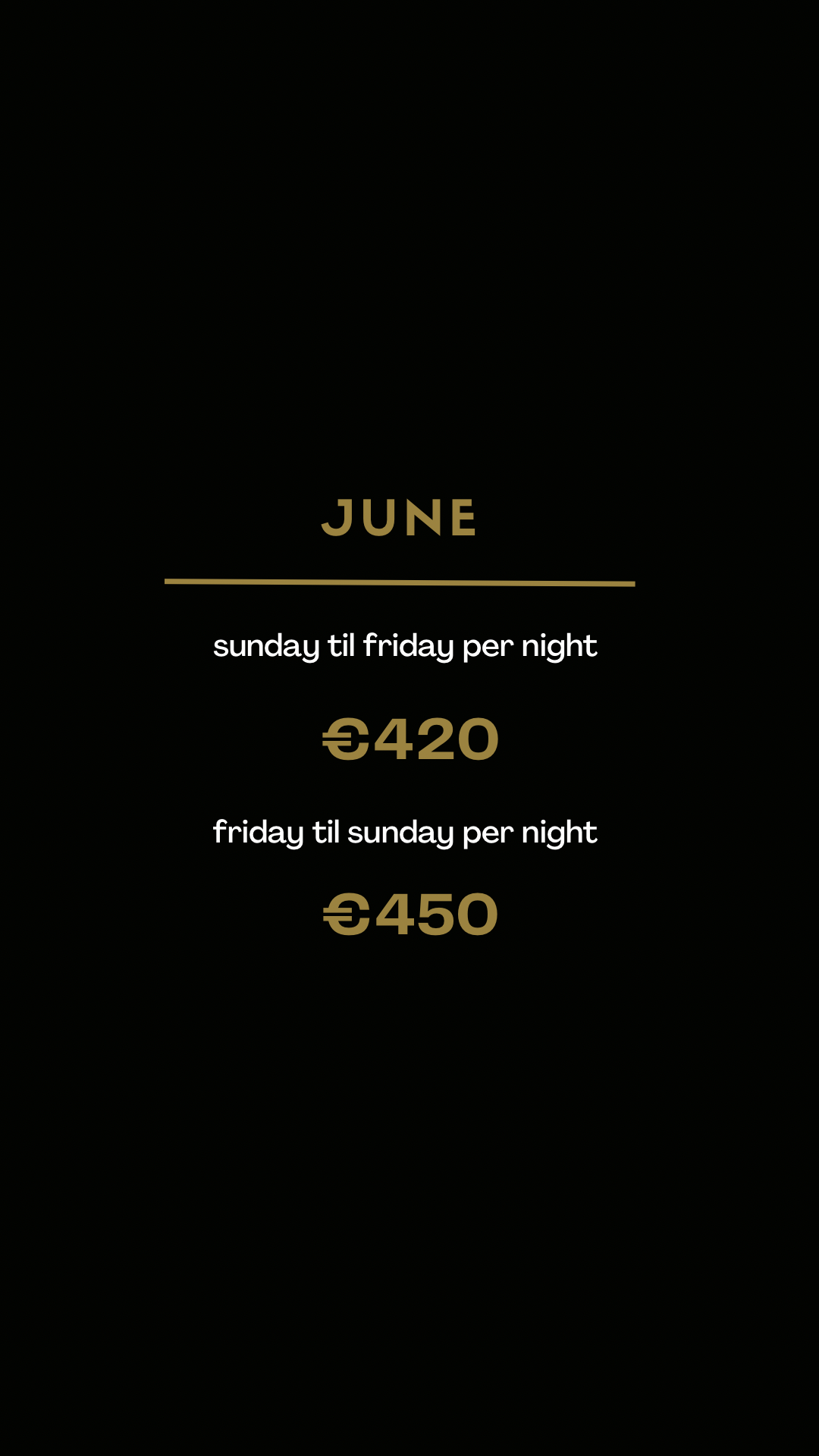 June Value Price list